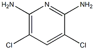 3,5-dichloropyridine-2,6-diamine Struktur