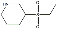 3-Ethanesulfonyl-piperidine Struktur