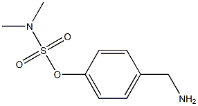 4-(aminomethyl)phenyl dimethylsulfamate Struktur