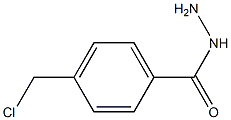 4-(chloromethyl)benzohydrazide Struktur