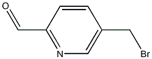 5-(bromomethyl)pyridine-2-carbaldehyde Struktur