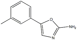 5-(M-TOLYL)-OXAZOL-2-YLAMINE Struktur