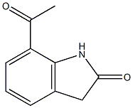 7-acetylindolin-2-one Struktur