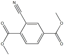 dimethyl 2-cyanobenzene-1,4-dioate Struktur