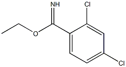 ethyl 2,4-dichlorobenzoimidate Struktur