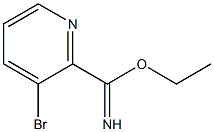 ethyl 3-bromopicolinimidate Struktur