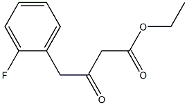 ethyl 4-(2-fluorophenyl)-3-oxobutanoate Struktur