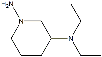 N3,N3-Diethyl-piperidine-1,3-diamine Struktur