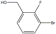 3-Bromo-2-fluorobenzyl alcohol Struktur