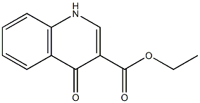 ethyl 4-oxohydroquinoline-3-carboxylate Struktur