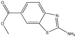 Methyl 2-aminobenzothiazole-6-carboxylate Struktur