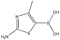 2-amino-4-methylthiazol-5-ylboronic acid Struktur