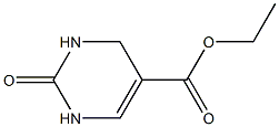 Ethyl 2-oxo-1,2,3,4-tetrahydropyrimidine-5-carboxylate Struktur