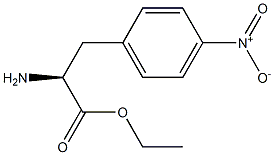 3-(4-nitro-phenyl)-L-alanine ethylester Struktur