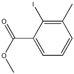 Methyl 2-iodo-3-methylbenzoate Struktur