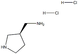 (R)-pyrrolidin-3-ylmethanamine dihydrochloride Struktur