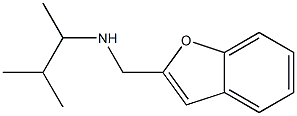 (1-benzofuran-2-ylmethyl)(3-methylbutan-2-yl)amine Struktur