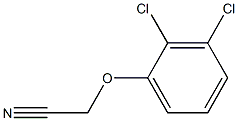 (2,3-dichlorophenoxy)acetonitrile Struktur