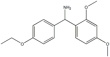 (2,4-dimethoxyphenyl)(4-ethoxyphenyl)methanamine Struktur