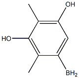 (2,4-dimethylphenyl)boranediol Struktur