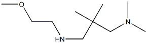 (2-{[(2-methoxyethyl)amino]methyl}-2-methylpropyl)dimethylamine Struktur