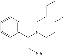 (2-amino-1-phenylethyl)dibutylamine Struktur