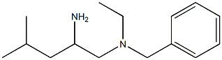 (2-amino-4-methylpentyl)(benzyl)ethylamine Struktur