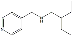 (2-ethylbutyl)(pyridin-4-ylmethyl)amine Struktur