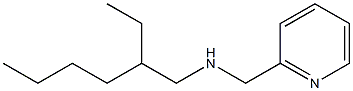 (2-ethylhexyl)(pyridin-2-ylmethyl)amine Struktur