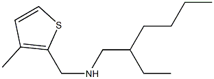 (2-ethylhexyl)[(3-methylthiophen-2-yl)methyl]amine Struktur