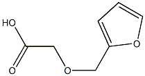 (2-furylmethoxy)acetic acid Struktur