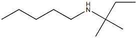 (2-methylbutan-2-yl)(pentyl)amine Struktur