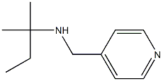 (2-methylbutan-2-yl)(pyridin-4-ylmethyl)amine Struktur