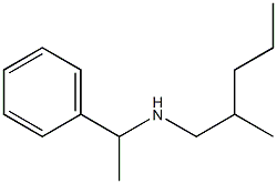 (2-methylpentyl)(1-phenylethyl)amine Struktur