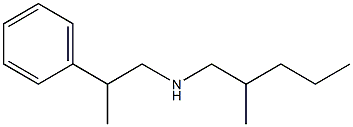 (2-methylpentyl)(2-phenylpropyl)amine Struktur