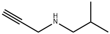 (2-methylpropyl)(prop-2-yn-1-yl)amine Struktur