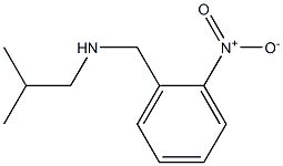 (2-methylpropyl)[(2-nitrophenyl)methyl]amine Struktur