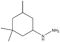 (3,3,5-trimethylcyclohexyl)hydrazine Struktur