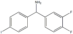 (3,4-difluorophenyl)(4-iodophenyl)methanamine Struktur