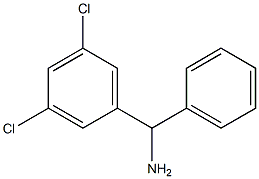 (3,5-dichlorophenyl)(phenyl)methanamine Struktur