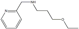 (3-ethoxypropyl)(pyridin-2-ylmethyl)amine Struktur