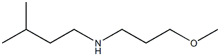 (3-methoxypropyl)(3-methylbutyl)amine Struktur