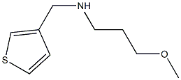 (3-methoxypropyl)(thiophen-3-ylmethyl)amine Struktur