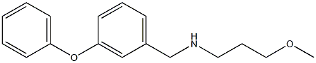 (3-methoxypropyl)[(3-phenoxyphenyl)methyl]amine Struktur