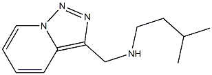 (3-methylbutyl)({[1,2,4]triazolo[3,4-a]pyridin-3-ylmethyl})amine Struktur