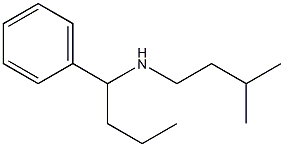 (3-methylbutyl)(1-phenylbutyl)amine Struktur