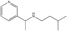 (3-methylbutyl)[1-(pyridin-3-yl)ethyl]amine Struktur