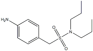 (4-aminophenyl)-N,N-dipropylmethanesulfonamide Struktur