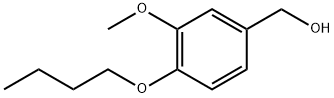 (4-butoxy-3-methoxyphenyl)methanol Struktur