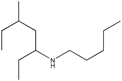 (5-methylheptan-3-yl)(pentyl)amine Struktur